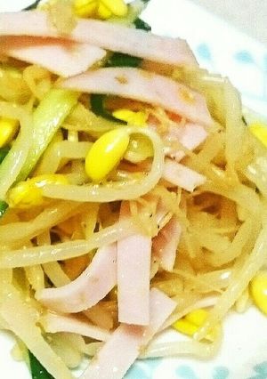 水っぽくない☆もやしと胡瓜のナムル♥簡単-レシピのメイン写真