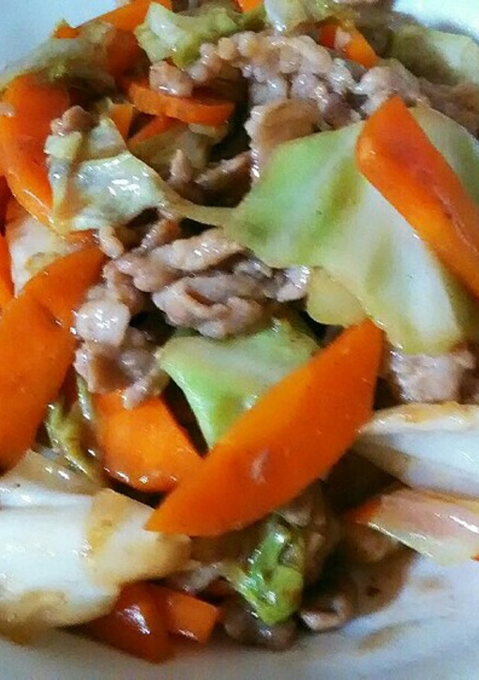 塩コショウとコレで！甘旨な肉野菜炒め♪-レシピのメイン写真