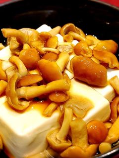 お豆腐なめこがけ-レシピのメイン写真