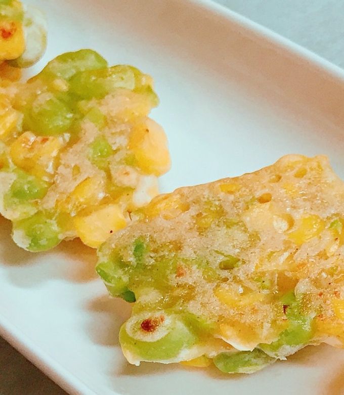 簡単！コーンと枝豆のおやき-レシピのメイン写真