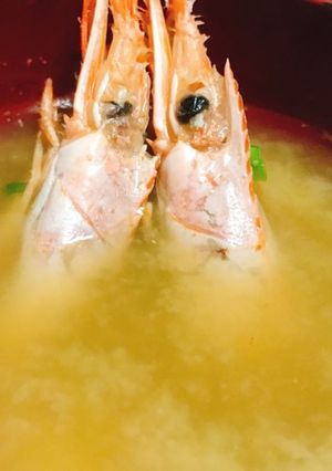 余ったエビで！簡単エビ味噌汁☆-レシピのメイン写真