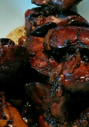 夏にさっぱり！鶏レバーのポン酢煮-レシピのメイン写真