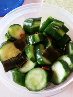 きゅうりの浅漬け。塩は2%!-レシピのメイン写真