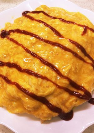 ファミレス風オムライス用トロふわ卵-レシピのメイン写真