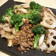 簡単☆納豆のシャキ旨炒め☆