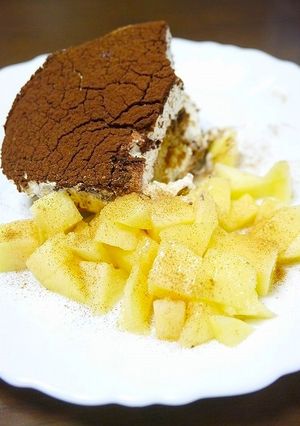 簡単！シナモンピーチ(焼き桃)-レシピのメイン写真