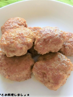 簡単★カレーマヨの豚ひきつくね-レシピのメイン写真