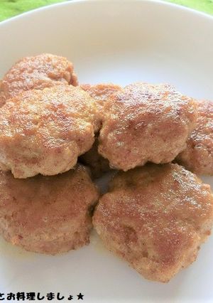 簡単★カレーマヨの豚ひきつくね-レシピのメイン写真