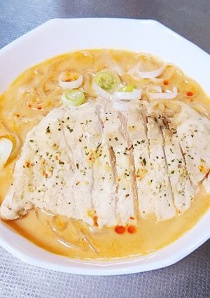 ダイエットに！ヘルシー豆乳担々麺-レシピのメイン写真