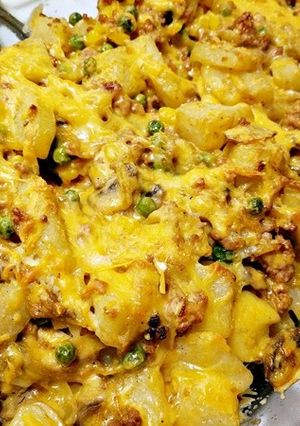 ポテト＆牛ミンチのチーズ焼き-レシピのメイン写真