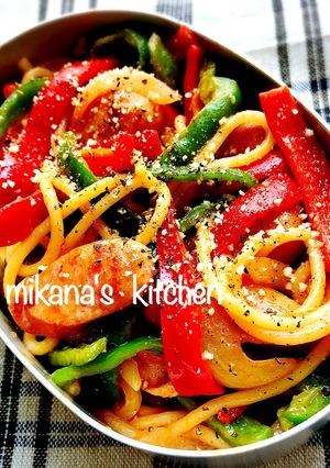 女子高生のナポリタン弁当♪♪-レシピのメイン写真