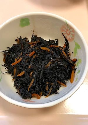 ひじきの炒め煮【病院食】-レシピのメイン写真