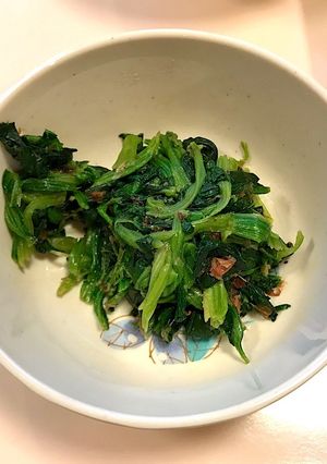 ほうれん草のおかか和え【病院食】-レシピのメイン写真