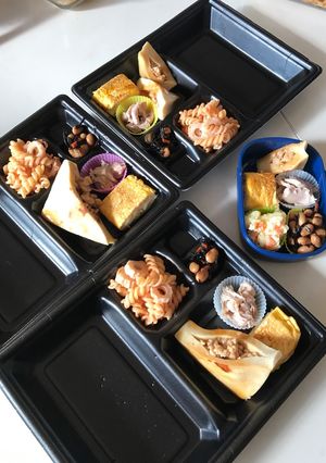 2018/07/19夕食弁当-レシピのメイン写真