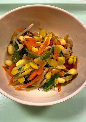 豆もやしのナムル【病院食】-レシピのメイン写真