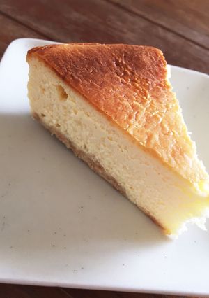 バター無しでチーズケーキ-レシピのメイン写真