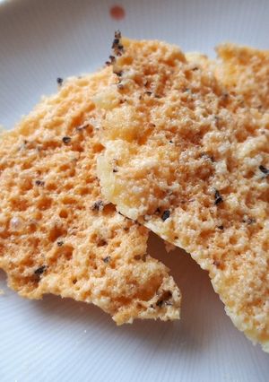 レンジで超簡単❤チーズのパリパリせんべい-レシピのメイン写真