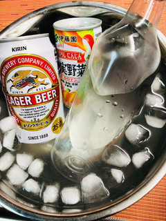 飲み物を急速に冷やす方法-レシピのメイン写真