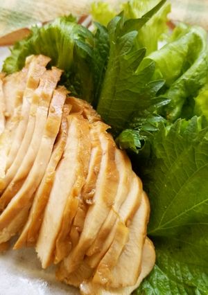 簡単美味！梅シロップの鶏胸肉のさっぱり煮-レシピのメイン写真