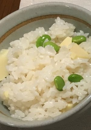 筍と大阪枝豆のごはん-レシピのメイン写真