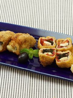 トマトとチーズのミルフィーユかつ-レシピのメイン写真