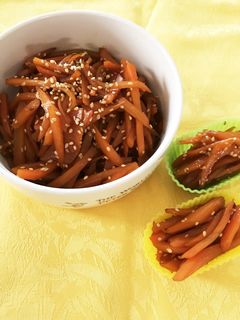 お弁当のおかず☆人参のきんぴら-レシピのメイン写真