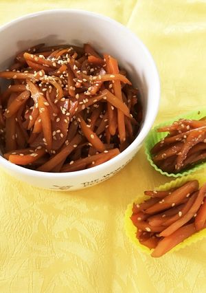 お弁当のおかず☆人参のきんぴら-レシピのメイン写真