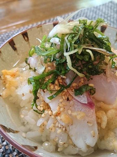 鯛茶漬け×SHiBOROゴマ油-レシピのメイン写真