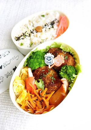 お弁当にも♪うずらの肉巻きフライ♡-レシピのメイン写真