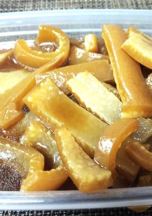簡単ヘルシー・豚皮の醤油煮-レシピのメイン写真