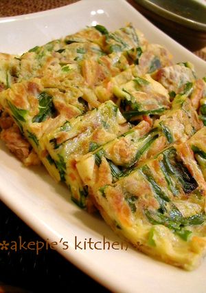 **チヂミ（豚肉・ニラ・人参）**-レシピのメイン写真