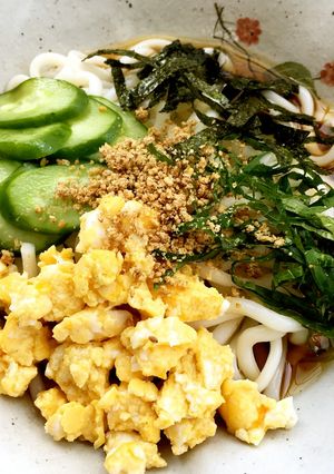 流水麺で、ぶっかけうどん-レシピのメイン写真