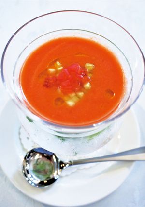 奈良県産夏野菜をたっぷり使ったガスパチョ-レシピのメイン写真