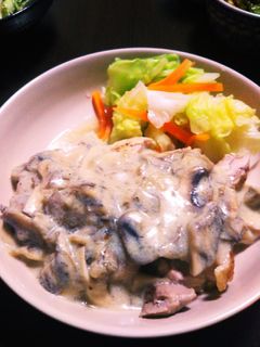 チキンソテー豆乳クリームソース-レシピのメイン写真