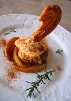 フライパンで焼きりんご-レシピのメイン写真