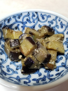 簡単茄子の甘味噌炒め-レシピのメイン写真