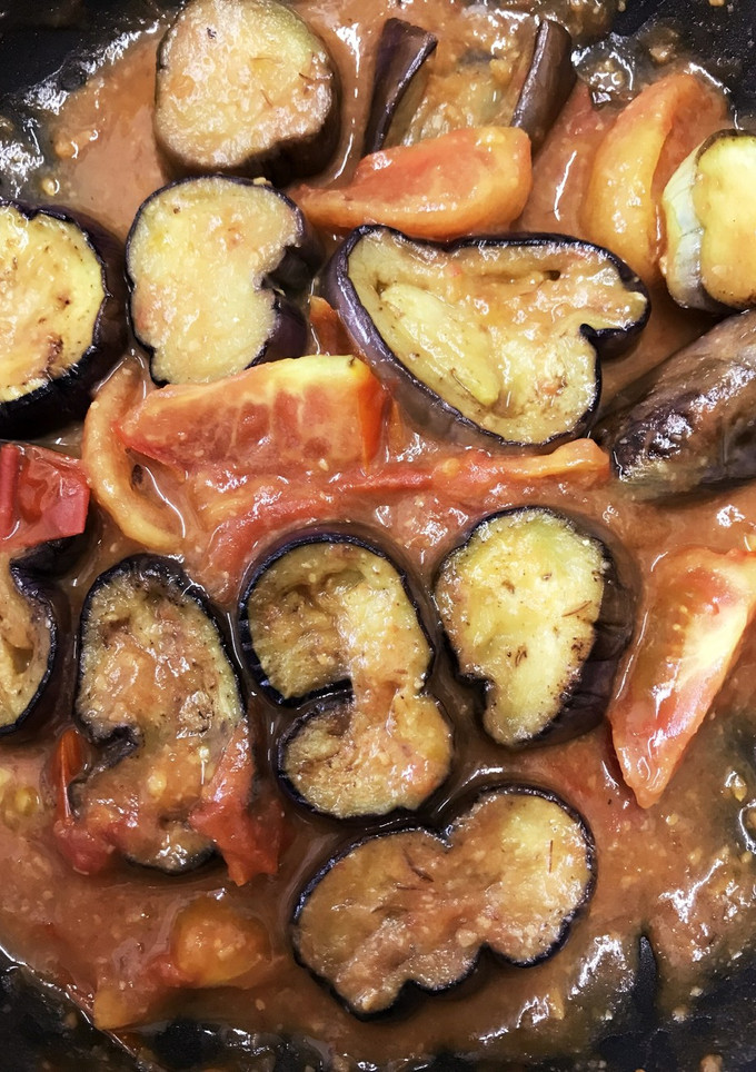 簡単！ナスとトマトの味噌炒め-レシピのメイン写真