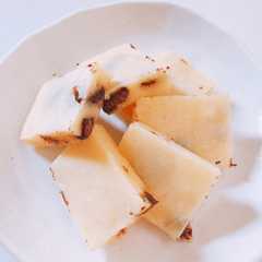 A picture of 混ぜるだけヨーグルトと薄力粉の天板ケーキ.