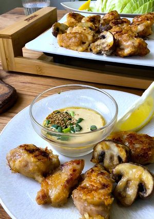 テーブルグリルで鶏もも肉のマヨポンダレ-レシピのメイン写真