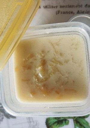 離乳食後期☆桃ミルク寒天-レシピのメイン写真