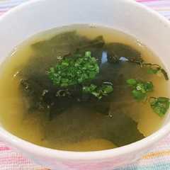 รูปของ 簡単＊わかめの中華スープ♪