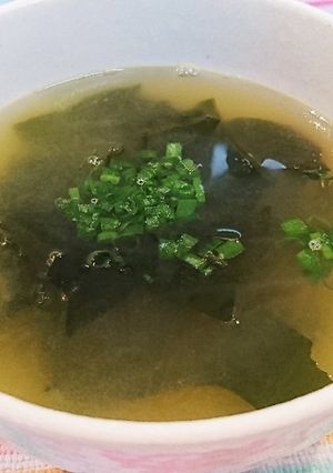 簡単＊わかめの中華スープ♪-レシピのメイン写真