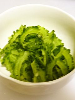 さっぱりすっきり☆ゴーヤの昆布茶浅漬け-レシピのメイン写真