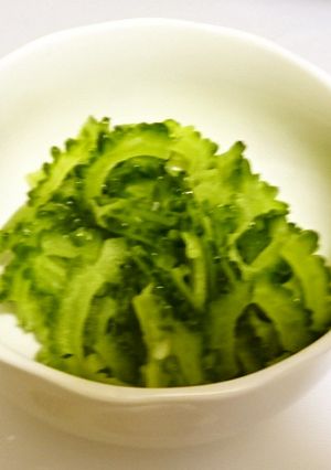 さっぱりすっきり☆ゴーヤの昆布茶浅漬け-レシピのメイン写真