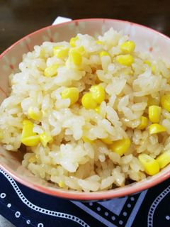 バター風味とうもろこしご飯-レシピのメイン写真