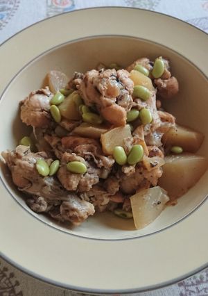 酢玉ねぎの手羽元煮-レシピのメイン写真