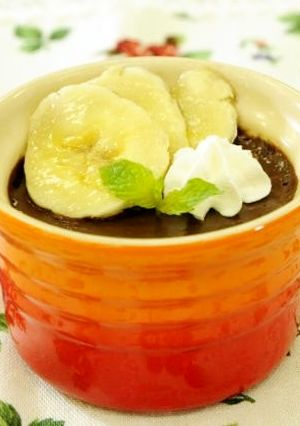 スイーツでも鉄分補給☆豆乳ココアムース-レシピのメイン写真