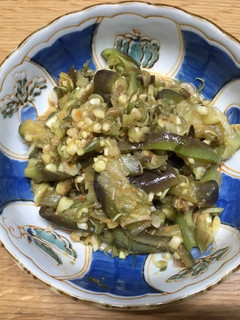 夏はさっぱり、みょうがとなすの酢味噌和え-レシピのメイン写真