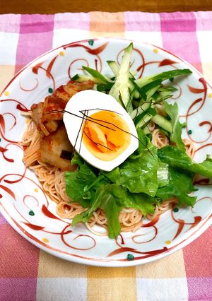 ビビンククス〜韓国風甘辛そうめん〜-レシピのメイン写真
