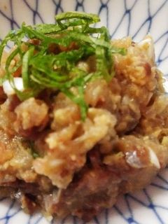 鰯のなめろう-レシピのメイン写真